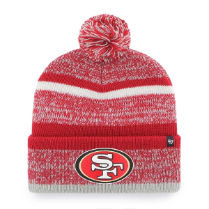San Francisco 49ers 47 Brand Northward Beanie One Size Red