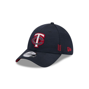 Minnesota Twins New Era 2024 Clubhouse 39Thirty Flexfit Hat M/L Navy