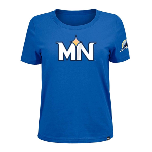 Women's Minnesota Twins City Connect T-Shirt XLarge Blue