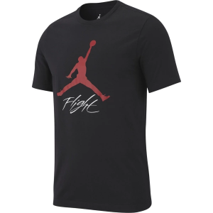 Men's Jordan Jumpman Flight T-Shirt Medium Black/Gym Red