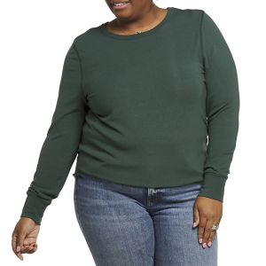 Women's Thread & Supply Stacy Long Sleeve T-Shirt 2X Pine Grove