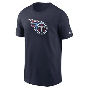 Tennessee Titans Nike Essential Logo T-Shirt Small Navy