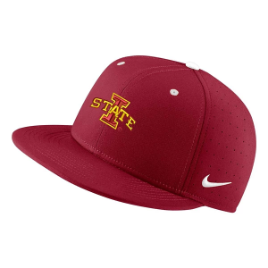 Iowa State Cyclones Nike True Baseball Fitted Hat 7 7/8 Crimson