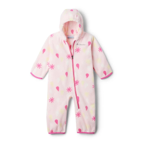 Columbia Snowtop II Fleece Bunting Baby 6/12 mo. Satin Pink Sleet