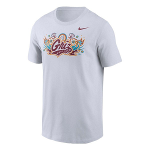 Montana Grizzlies Nike N7 2024 Art T-Shirt Small White