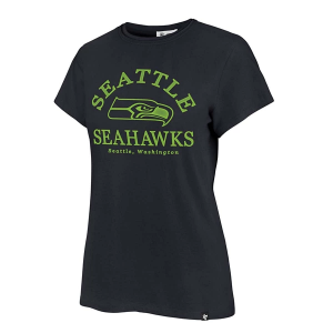 Women's Seattle Seahawks 47 Brand Fresh Start T-Shirt Medium Blue