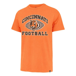 Cincinnati Bengals 47 Brand Pathway T-Shirt Large Orange