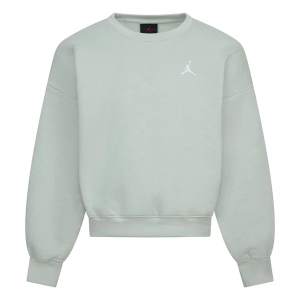 Girls' Jordan Brooklyn Essential Crewneck Sweatshirt 4 Seafoam