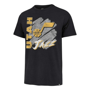 Utah Jazz Front Row 47 Brand T-Shirt Small Black