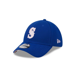 Seattle Mariners New Era 2024 Mothers Day 39Thirty Flexfit Hat L/XL Navy