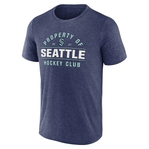 Seattle Kraken Fanatics Property Of T-Shirt 2XLarge Navy