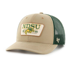 North Dakota State Bison 47 Brand Ridgewood Adjustable Hat One Size Tan