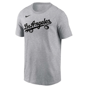 Los Angeles Dodgers Local T-Shirt Medium Dark Grey Heather