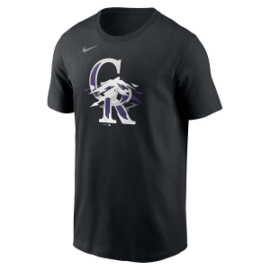 Colorado Rockies Local T-Shirt Large Black