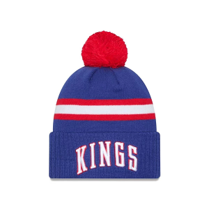 Sacramento Kings New Era 2024 City Edition Beanie One Size Black