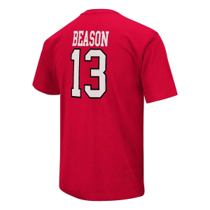 Nebraska Cornhuskers Colosseum Volleyball Merritt Beason #13 Name and Number T-Shirt Large Red