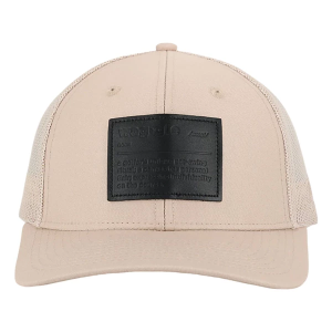 Men's Waggle Golf Defined Trucker Golf Snapback Hat One Size Tan