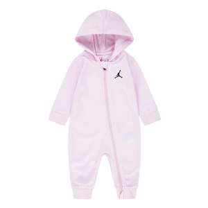Jordan Jumpman Hooded Coverall Baby 12 mo. Pink Foam