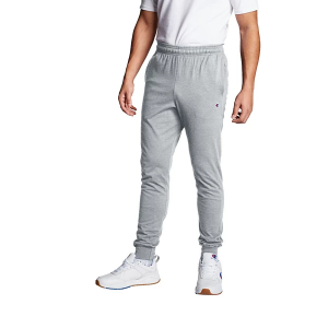Men's Champion Lightweight Jersey Joggers 2XLarge Oxford Grey Regular