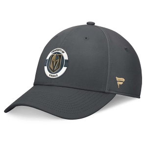 Vegas Golden Knights Fanatics 2024 Practice Authentic Pro Flexfit Hat L/XL Shadow