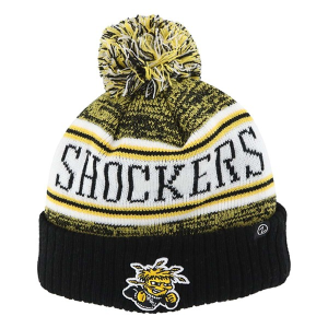 Wichita State Shockers Zephyr Graf-X Devotee Beanie One Size Black