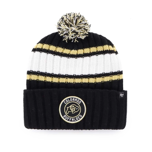 Colorado Buffaloes 47 Brand Plateau Beanie One Size Black
