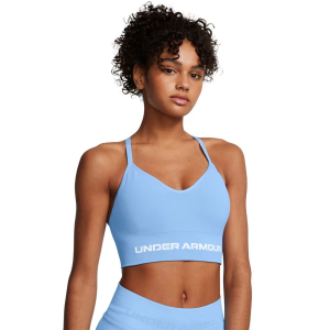 Women's Under Armour Yoga Vanish Seamless Low Sports Bra XSmall Horizon Blue