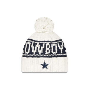 Women's Dallas Cowboys New Era 2024 Sideline Beanie One Size Chrome
