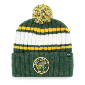 North Dakota State Bison 47 Brand Plateau Beanie One Size Dark Green