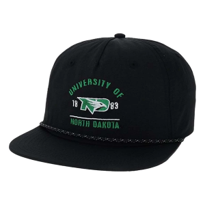 North Dakota Fighting Hawks Legacy Athletic Chill Adjustable Hat One Size Black