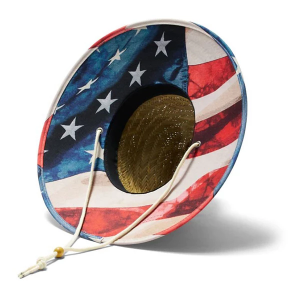 Kids' Hemlock Hat Co Brave Sun Hat One Size American Flag