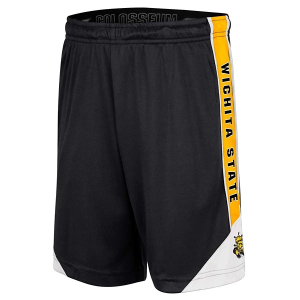 Wichita State Shockers Colosseum Haller Kids' Shorts Large Black