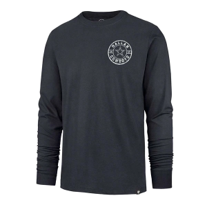 Dallas Cowboys 47 Brand Spiral Long Sleeve T-Shirt XLarge Navy