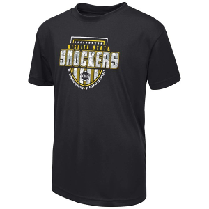 Wichita State Shockers Colosseum Operation Hat Trick Fronts Kids' T-Shirt XLarge Black