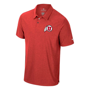 Utah Utes Colosseum Revolution Polo Small Red
