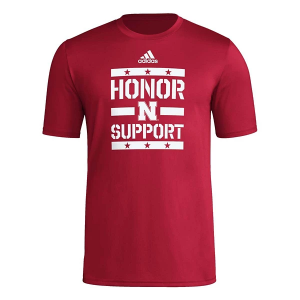 Nebraska Cornhuskers adidas Honor T-Shirt Small Red