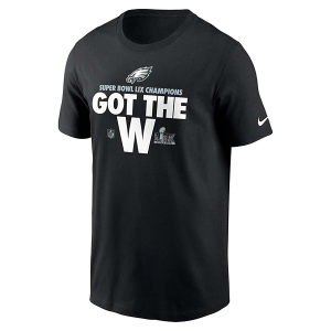 Philadelphia Eagles Nike Super Bowl LIX Champions Parade T-Shirt XLarge Black