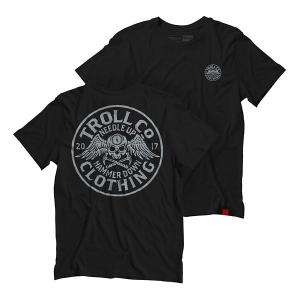 Men's Troll Co. Clothing TC Flyer T-Shirt Medium Black