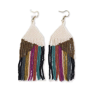 INK + ALLOY Elise Earrings Muted Rainbow