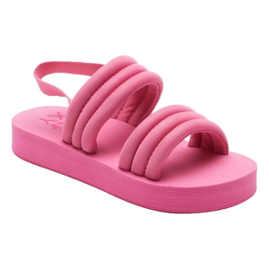 Girls' Roxy Totally Tubular Sandals Big 4 Pink