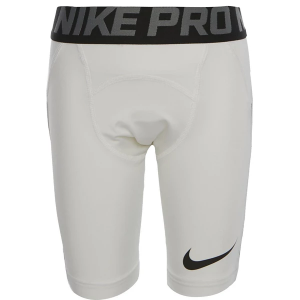 Boys' Nike Baseball Slider Compression Shorts Youth Small White