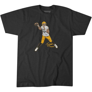 BreakingT Jordan Love Superstar Pose T-Shirt