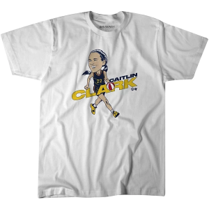 BreakingT Caitlin Clark Caricature T-Shirt
