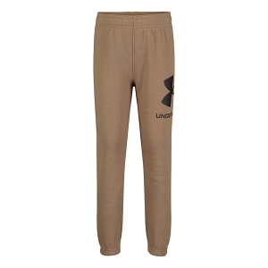 Boys' Under Armour Rival Fleece Big Logo Joggers 7 Camel Regular
