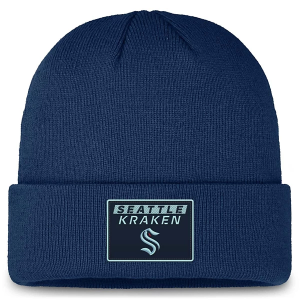 Seattle Kraken Fanatics Rink Prime Beanie One Size Navy