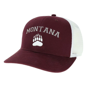 Montana Grizzlies Legacy Dime Arch Adjustable Hat One Size Maroon/White