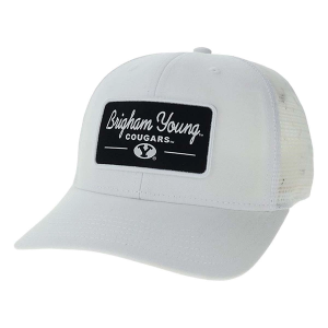 BYU Cougars Legacy Athletic Birch Adjustable Hat One Size Light Grey