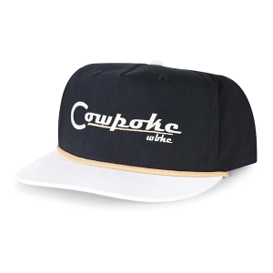 Whiskey Bent Hat Co. The Colt Snapback Hat One Size Black/Silver/Gold