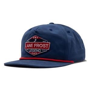 Lane Frost Brand July Snapback Hat One Size Navy