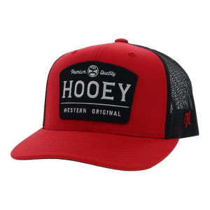 Men's Hooey Trip Snapback Hat One Size Red/Black